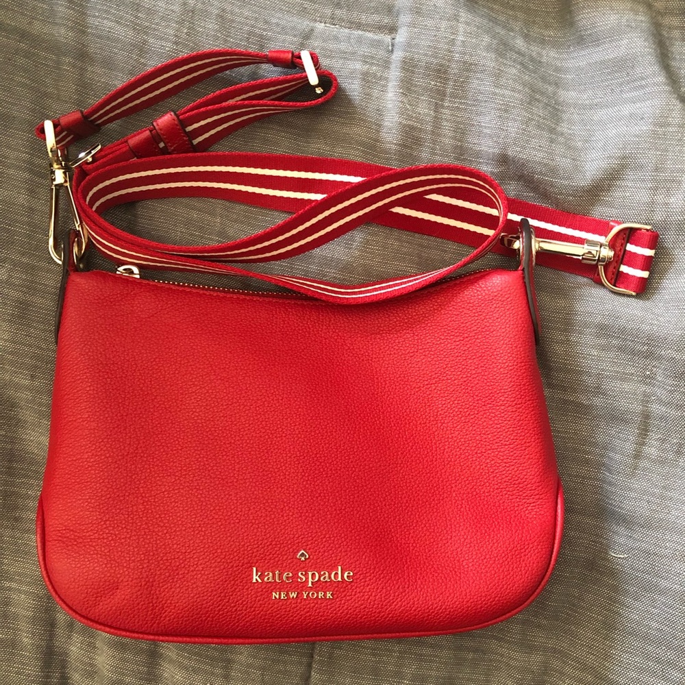 Kate Spade red crossbody bag